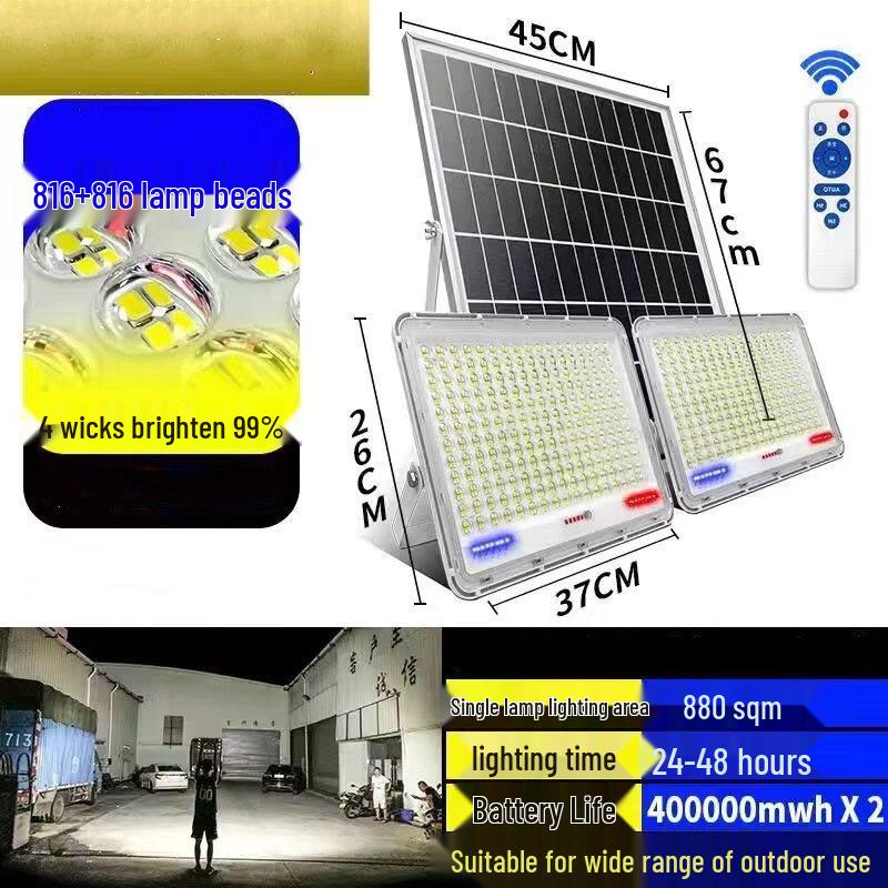NuFeng White Swan Solar Outdoor Floodlight