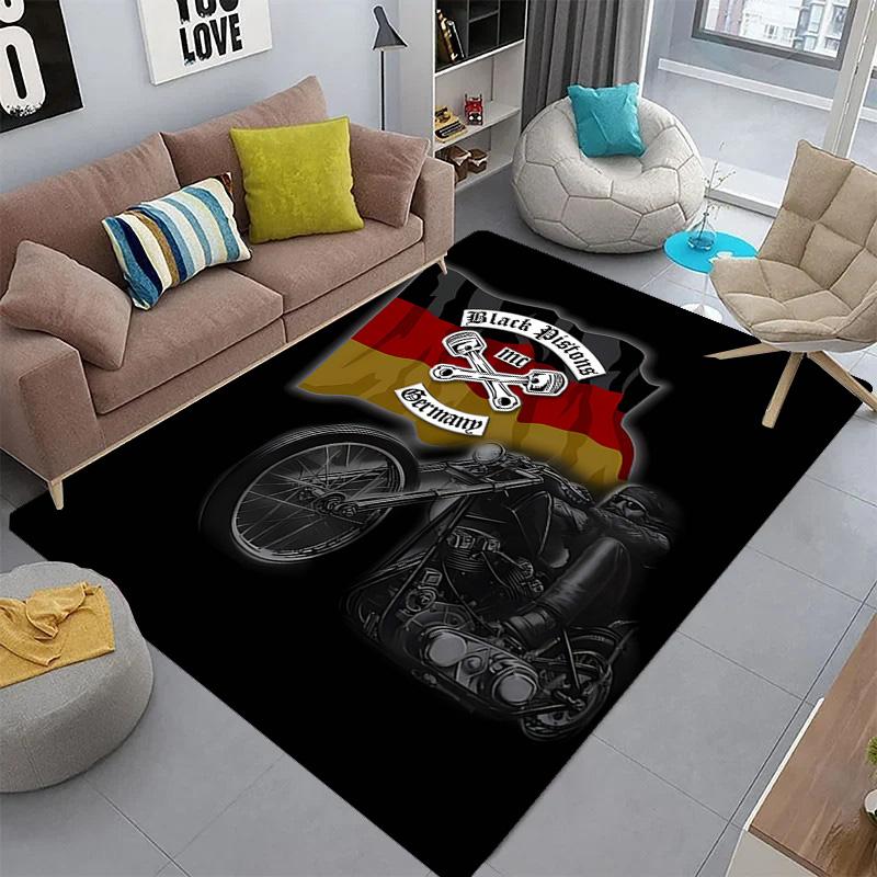 Vintage Custom Motors California carpet Living room and bedroom mats Doormat Room Dormitory decoration Doormat