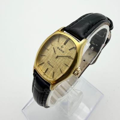 Б/у RADO Elegance Ручной завод Золотой Рабочий элемент Винтажный Швейцарского производства