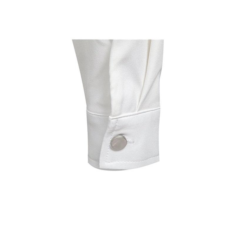 Осенняя мода Мужская рубашка с диагональной планкой, длинным рукавом, высокого качества, винтажная, мужская, повседневная, для социальных мероприятий, свадебной вечеринки, бизнеса