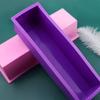 Single Rectangular Silicone Soap Mold Silicone Toast Mold Cake Mold Capacity