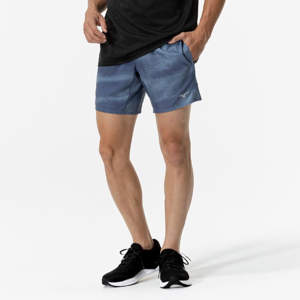 Added Length and Pockets Running Wear Pants Plus Shorts Pockets Storage Citadel L [Mizuno] Multi-Pocket 7-inch 360-degree (J2MBC015)