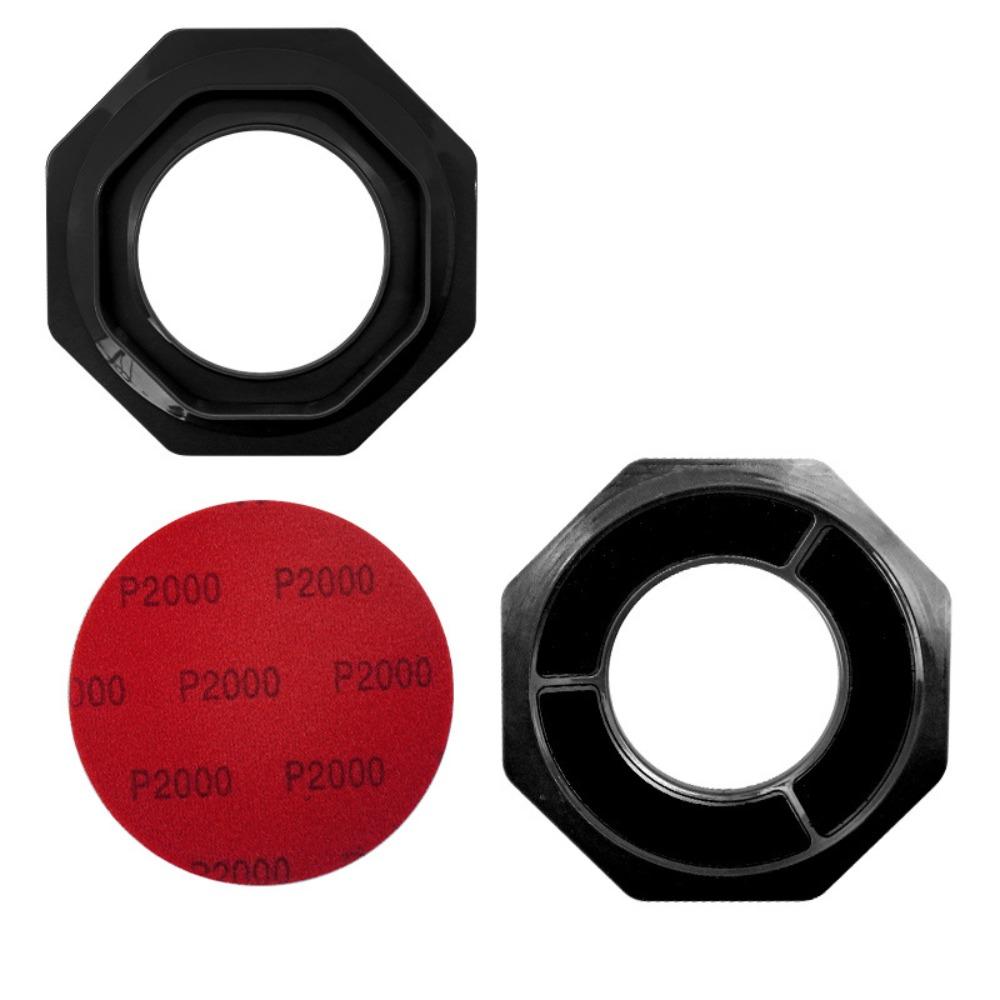 2-in-1 Bowling Ball Holder Non-Slip Reusable Bowling Ball Siding Pad Holder Hexagon with Sandpaper Bowling Ball Base
