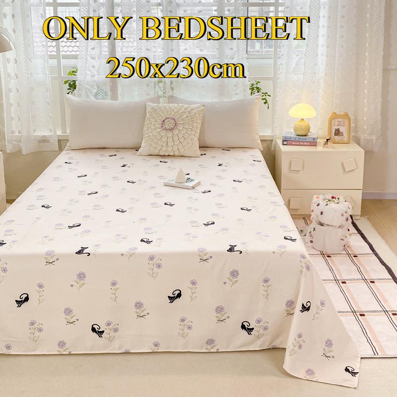 Приятные к коже матовые простыни, утолщенные, для односпальной и двуспальной кровати, простыни разных размеров для всех сезонов