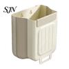 Hanging Kitchen Waste Bin Cabinet Mounted Trash Bin, Compact Garbage Can, Foldable Under Sink Basket Space Saving Container for Bathroom Office