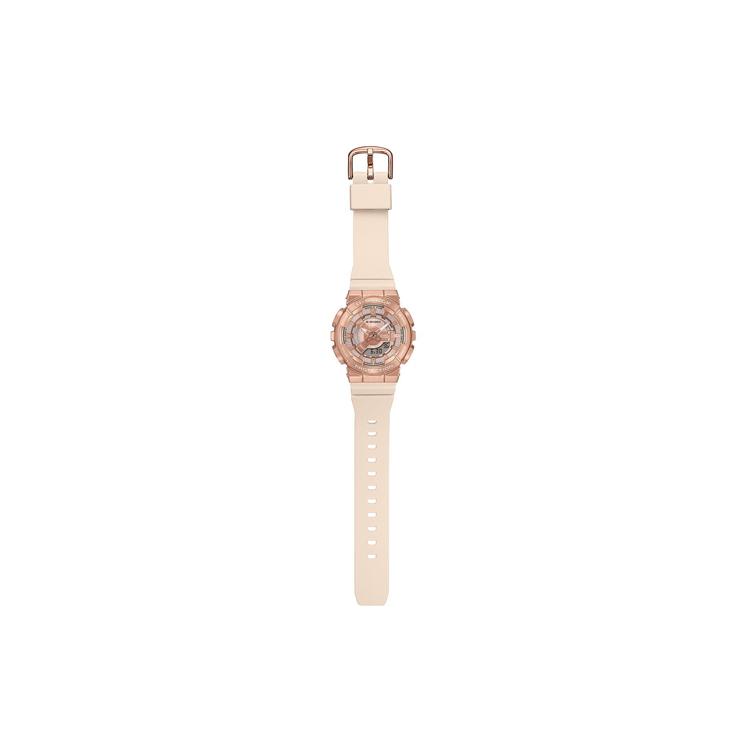 Casio Женские Полностью Металлические Серия Золотые Часы GM-S110PG-4AJF GM-S110PG-4AJF