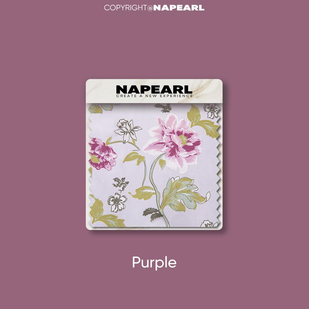 Тюль с цветочным принтом