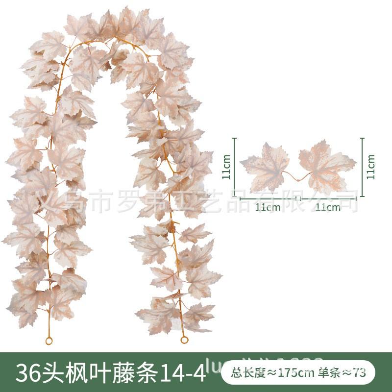 Artificial Maple Vine Decor Festival Thanksgiving Halloween Wedding Home Photography
