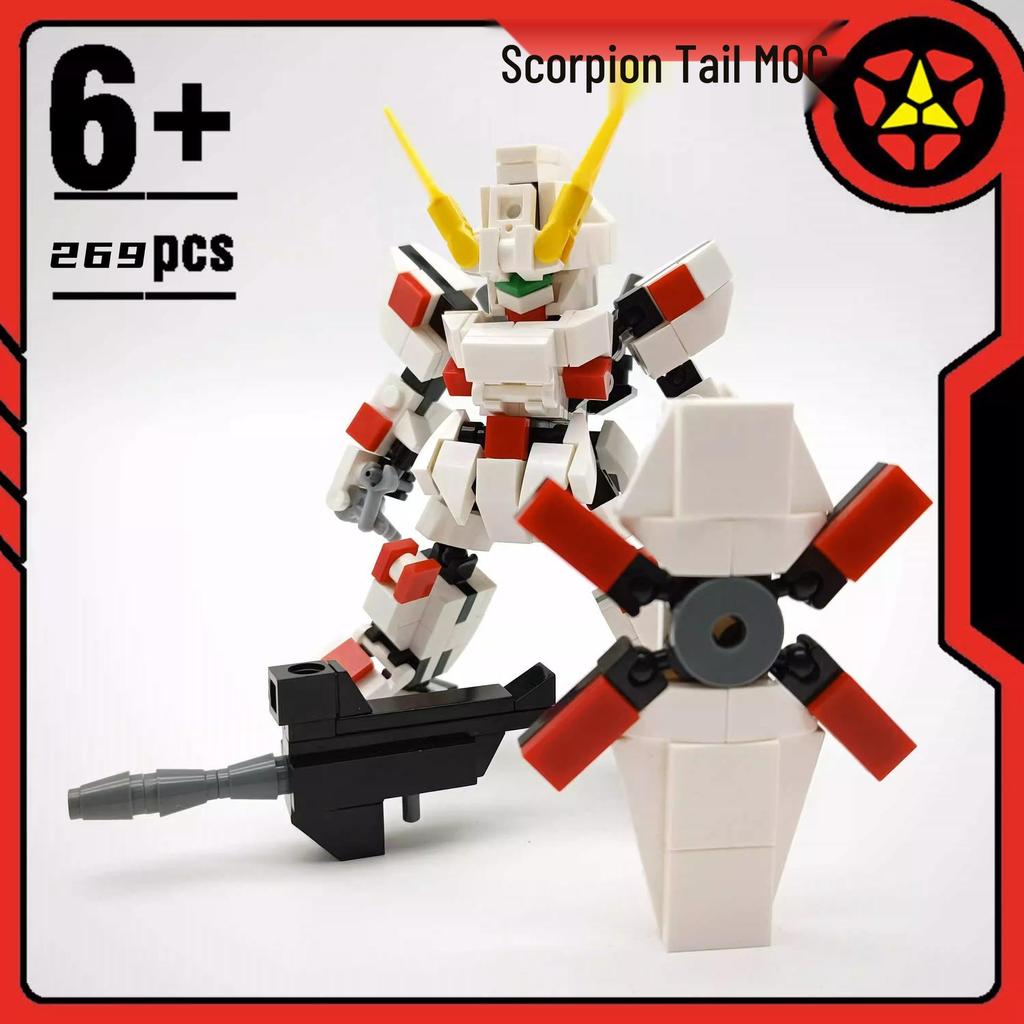 Compatible MOC Exoskeleton Robot Mecha Building Blocks - Small Ornaments & Gifts for Boys