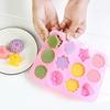 12 Flower Grass Mold Silicone Multi-style Baking Mold Cake Candy Chocolate Ice Pastry Food Mold Creative Shape Handmade Molds