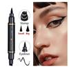 2 в 1 жидкая подводка для глаз с двойной головкой, стойкая водостойкая подводка для глаз, не размазывающийся карандаш для глаз, косметические средства для макияжа