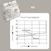 Akko Keyboard Switch CS Air Switch for Mechanical Keyboard 3 Pin 48gf Linear Switch (45 Pieces)