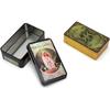 10.3*6cm Tarot of The Witch's Garden 78 Pcs Cards with Gilded Edges In A Tin Box for Beginners