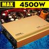 12V 4 Channel 4500w Car Audio Amplifiers High Power Car Amplifier Stereo Surround Sound Fidelity Aluminum Alloy Subwoofer
