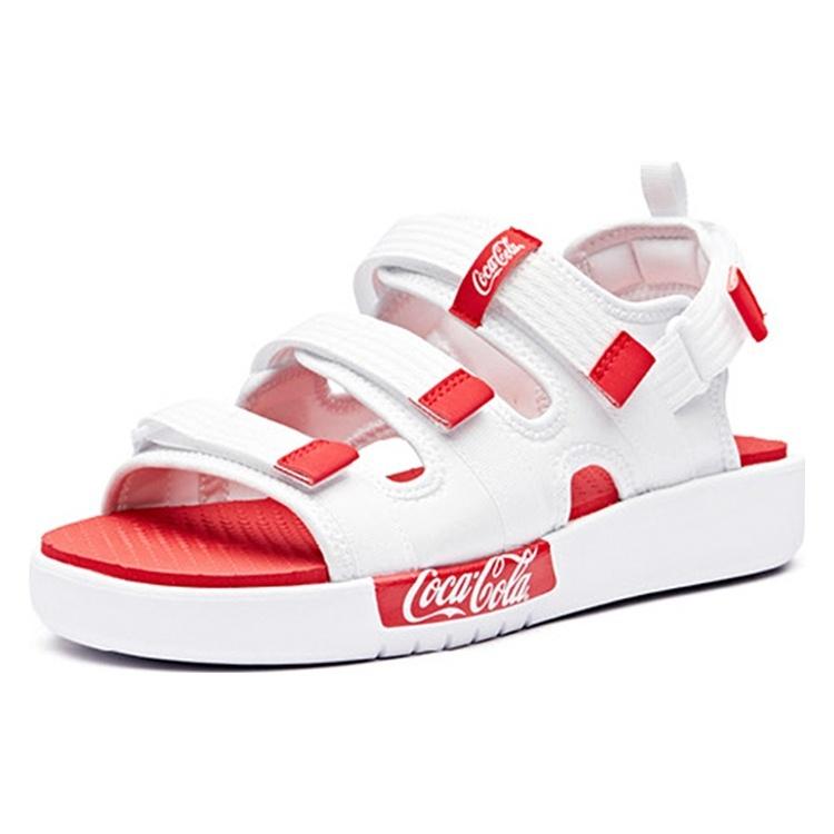 Anta X Coca Cola Пляжные Сандалии 'Белый Красный' Мужские 91926971-7