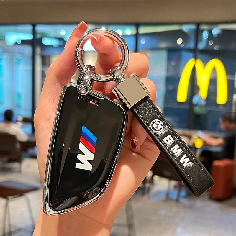 TPU Car Key Cover Case Shell For BMW X1 X3 X5 X6 X7 1 3 5 6 7 Series G20 G30 G11 F15 F16 G01 G02 F48 Auto Interior Accessories