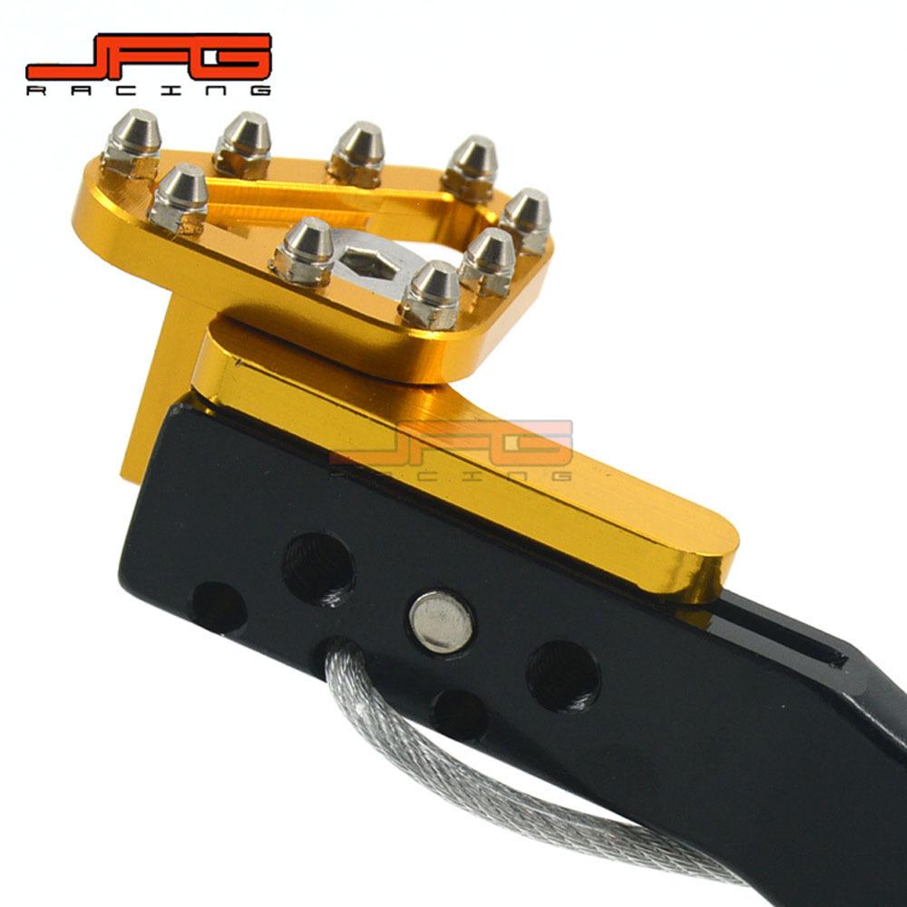 Алюминиевый тормозной рычаг с ЧПУ для внедорожных мотоциклов RMZ450/RMX450Z