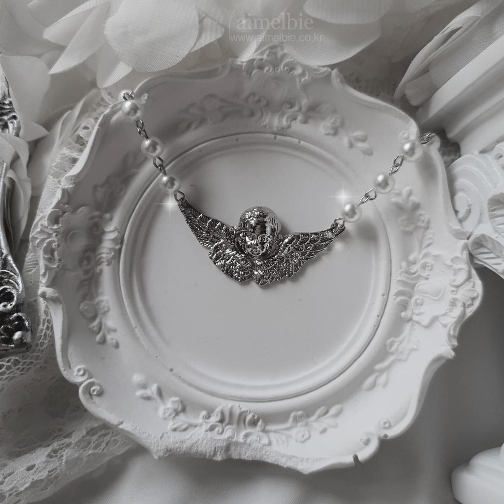 Колье-чокер с жемчугом «Барокко» - Серебро (ПОЦЕЛУЙ ЖИЗНИ Джули Колье)