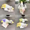 Delightful Mini Plush Goose Doll Keychain Soft Colorful Accessories For Kids