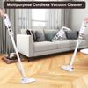 Portable Cordless Vacuum Cleaner 120W Handheld Stick Vacuum Cleaner for Hard Floor Carpet Pet Hair