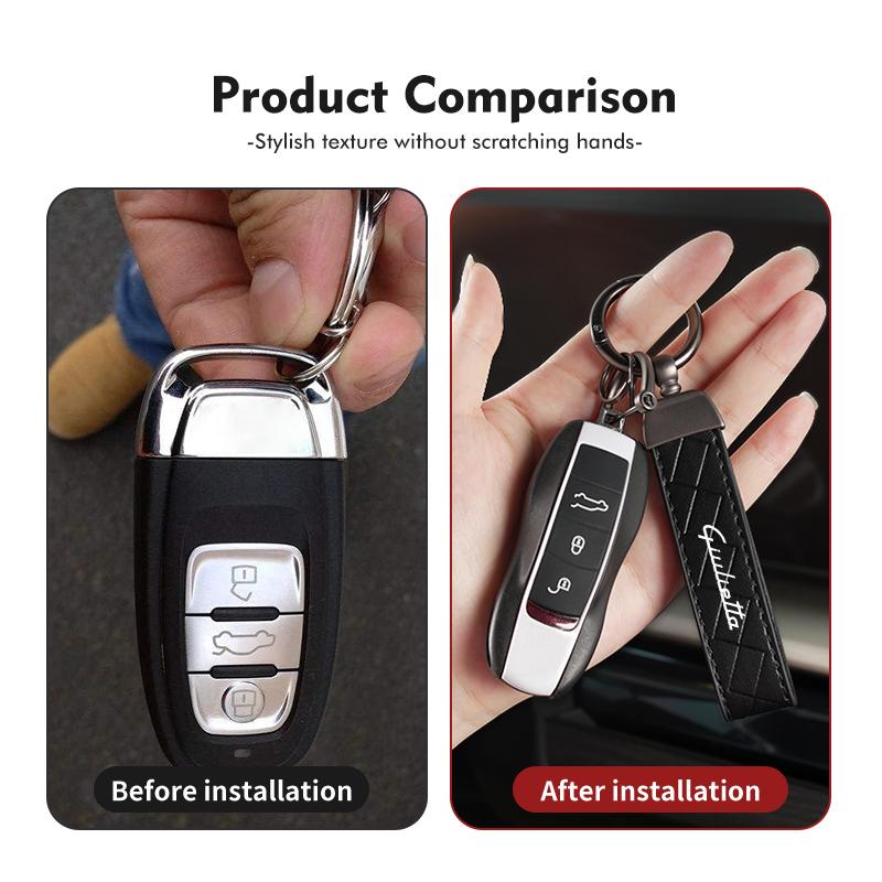 2026 Hot Sticker Car Logo Styling Keychain Business Gift Keyring Holder Accessories For Alfa Romeo Giulietta GT 159 147 156 Mito