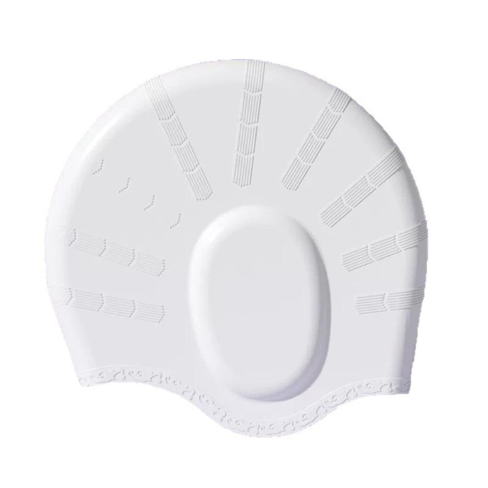 Ear Protection Silicone Swim Cap Ear Pockets Swim Hat Protect Long Hair Swimming Cap Boys