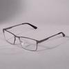 Очки для чтения May Flower с защитой от синего света, мужские, металлические, рецептурные, с пружинными петлями, оправа синего цвета для мужчин +75+125