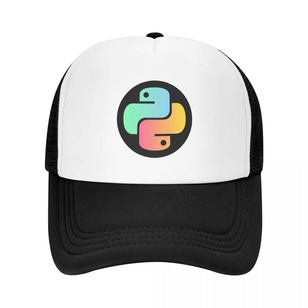Омбре - логотип языка программирования Python Бейсболка Роскошная шляпа Аниме Хип-Хоп Мужская Женская