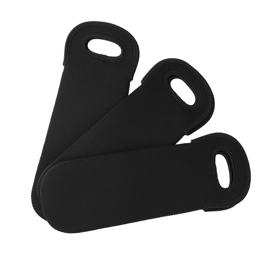 3pcs Neoprene Bottle Cooler Winebottle Bag Protective Cover Beverage Sleeve Holder