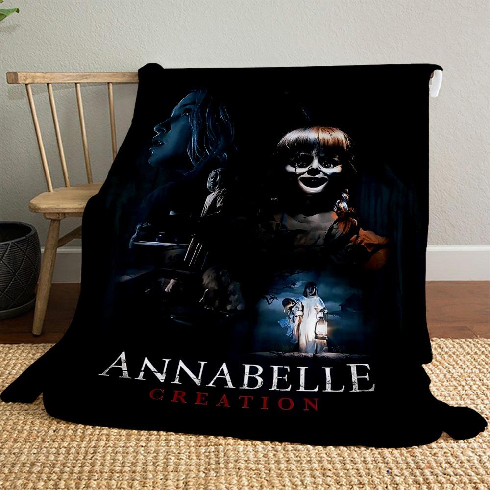 1 шт. Плед из фланели Annabelle Creation для улицы, мягкий плюшевый декор для пикников, кемпинга, спальни, игровой комнаты, офиса 1219A