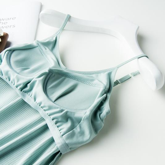 2025 New Nightgowns, One-piece Suspender Skirt with Chest Pad, Female Long Base Skirt Modal, Inner Petticoat, Sleepshirts Summer