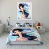 The pattern features a woman. Bedding sets Duvet cover sets Duvet covers Pillowcases(1* Duvet Cover 2* Pillowcases without duvet insert)