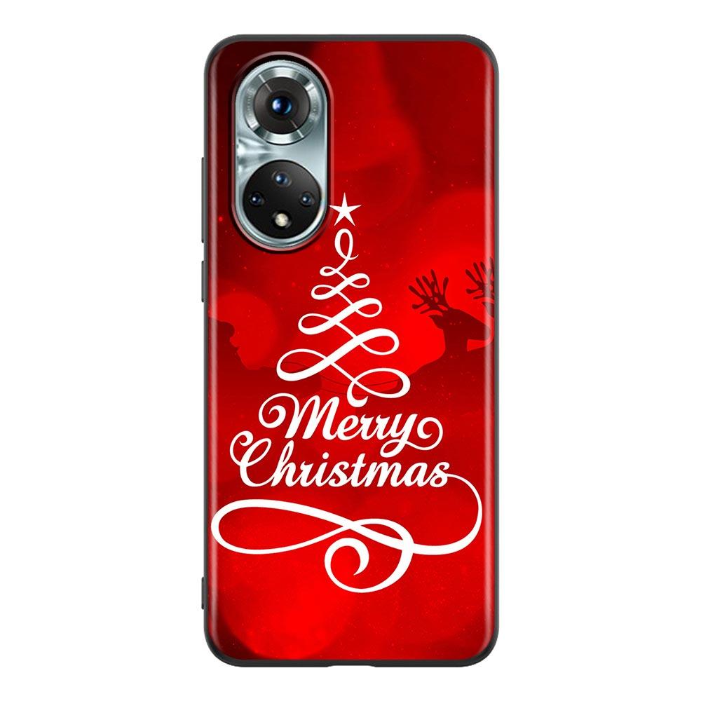 Чехол для телефона Merry Christmas Santa Claus Elk для Honor X8 60 8X 9X 50 30i 21i 20 9A Play Nova 8i 9 SE Y60 Magic4 5G Pro Lite
