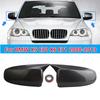 Для BMW X5 E70 X6 E71 2008 2009 2010 2011-2013 ABS Накладка на зеркало заднего вида боковое Колпачок крыла Накладка на дверь Снаружи Наклейка