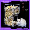 Acrylic Transparent Hamster Feeder & Playhouse with Swing Platform
