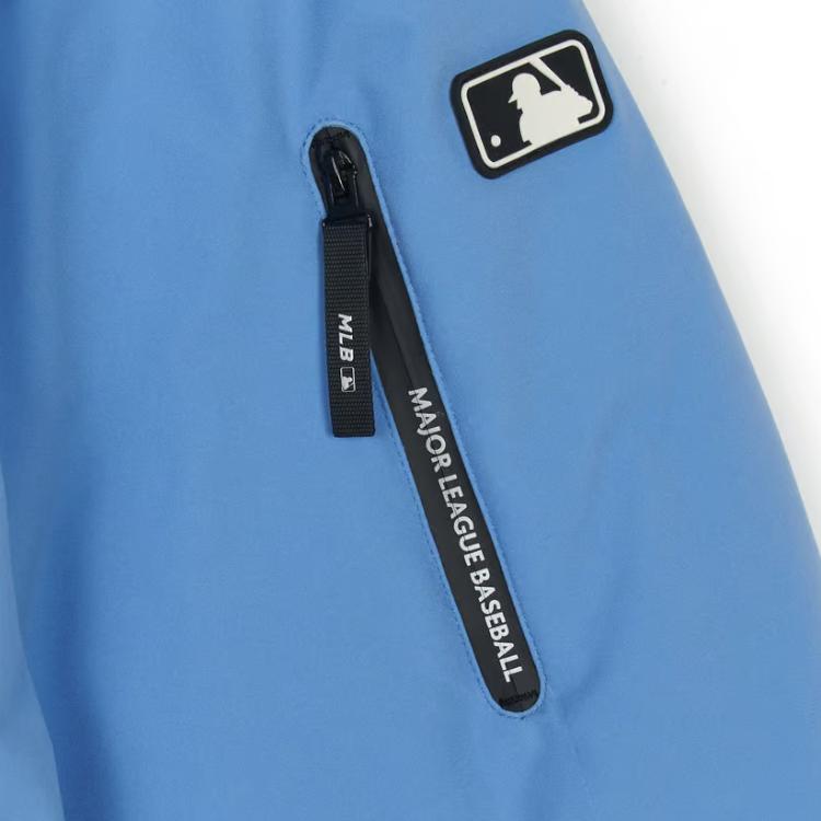 MLB Los Angeles Dodgers С принтом букв Худи Съемная пуховая куртка Унисекс Куртка Глубокий синий 3ADJB1246-07SBD