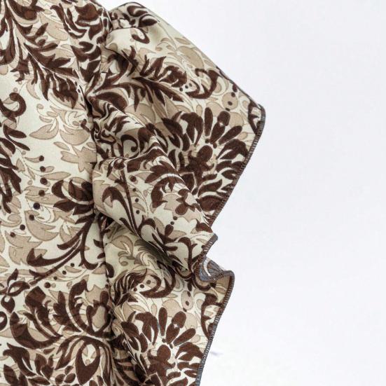 Комплект из 2 предметов: женский топ и брюки, круглый вырез, ретро-принт, короткие рукава, блузка, широкие брюки с эластичной резинкой на талии, повседневный свободный наряд для бабушки