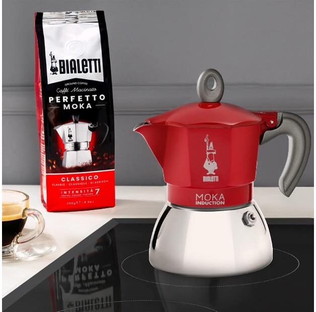 Coffee Maker Bialetti Moka 2 Cups Red (0006942)