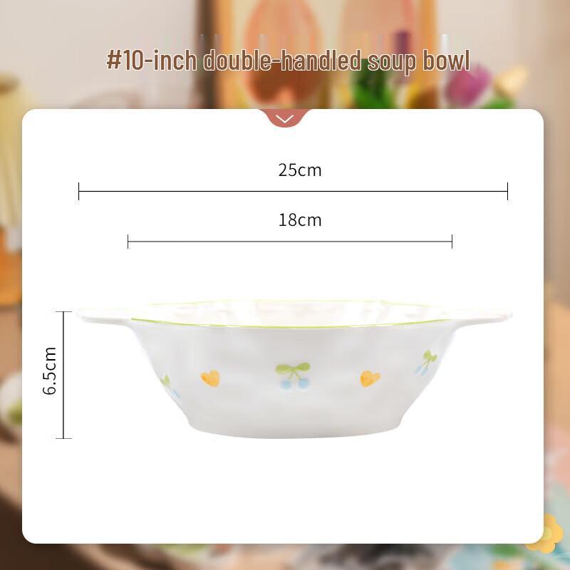 Вухэ Тюльпан Романтика Скандинавская Цветочная Керамическая Тарелка