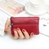 Women's Mini Zipper Coin Purse & Key Pouch Wallet