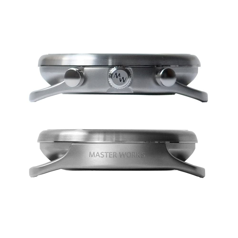 Часы Masterworks Quattro 002, часы, сделанные в Японии, кварцевые, 41 мм, кожаный ремешок, хронограф, коричневые [MASTER WORKS] MW07SU-EDBRO8, мужские, мужские