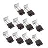 10 шт. зажимов для мойки с нижним креплением Установка Ремонт Кухня Душевая Комната Ванная