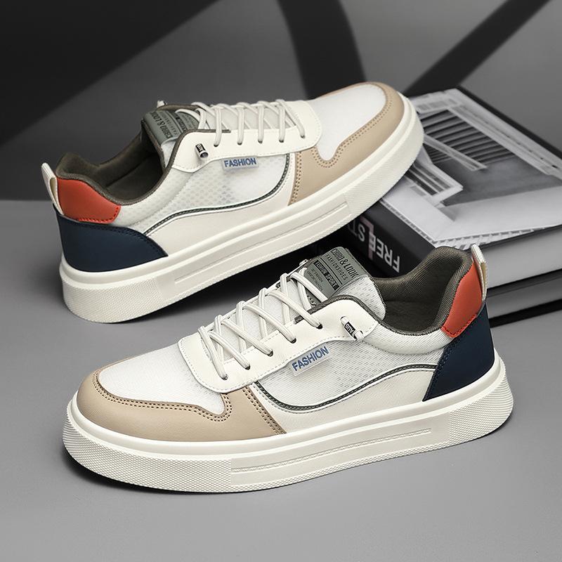 Четыре сезона Мужские кеды Низкие Модные Удобные Дышащие Молодежные Простые Беговые Спортивные Туфли