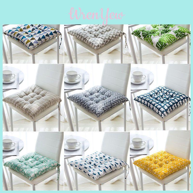 Durable And Reliable Cotton Linen Cushion With Soft Touch For Garden Dining Chairs