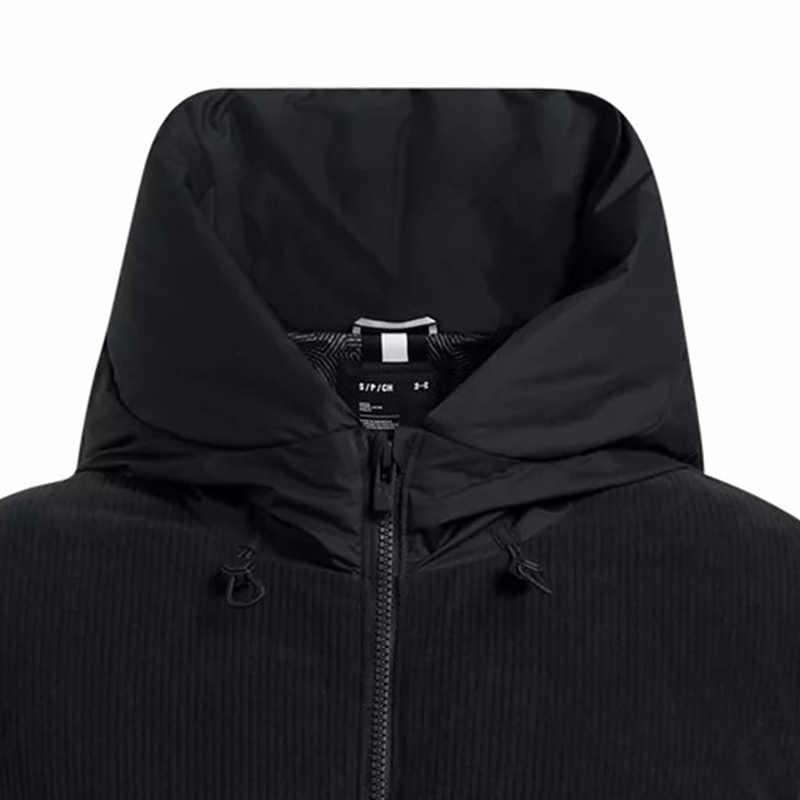 Under Armour Пуховик Limitless Cordour Training Zip с длинным рукавом, женские куртки, черный цвет 1384654-001