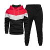 Men's Hoodies Sweatshirt+Sweatpants Suit Autumn Winter Warm Sportswear Sets Men Hoodie Pullover