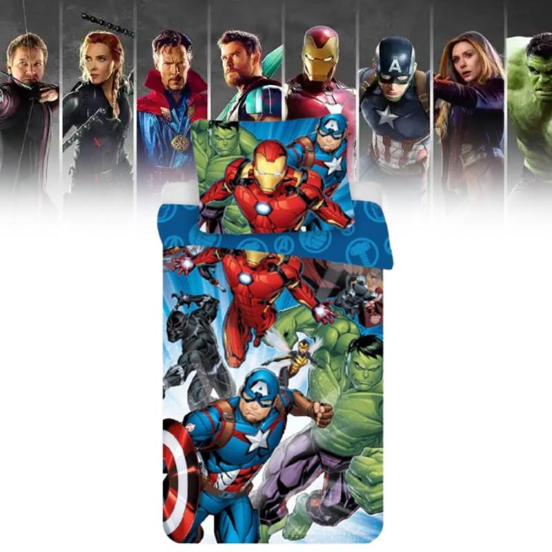 Marvel Avengers Bed Cover Style Cottonpolyester Blend For Kids Teens Bedroom Decor