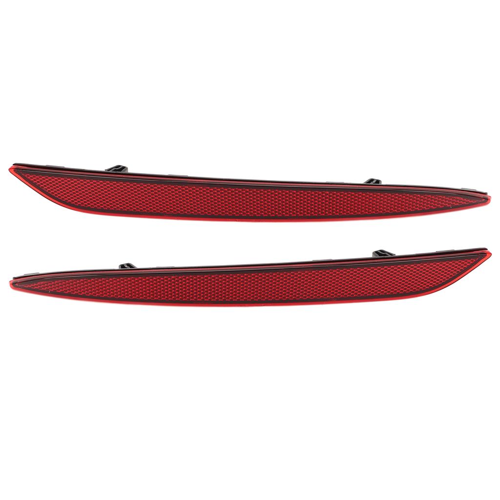 Красные отражатели бампера Задний отражатель бампера Красная линза Автомобильный задний отражатель Замена для с 2017 по 2025