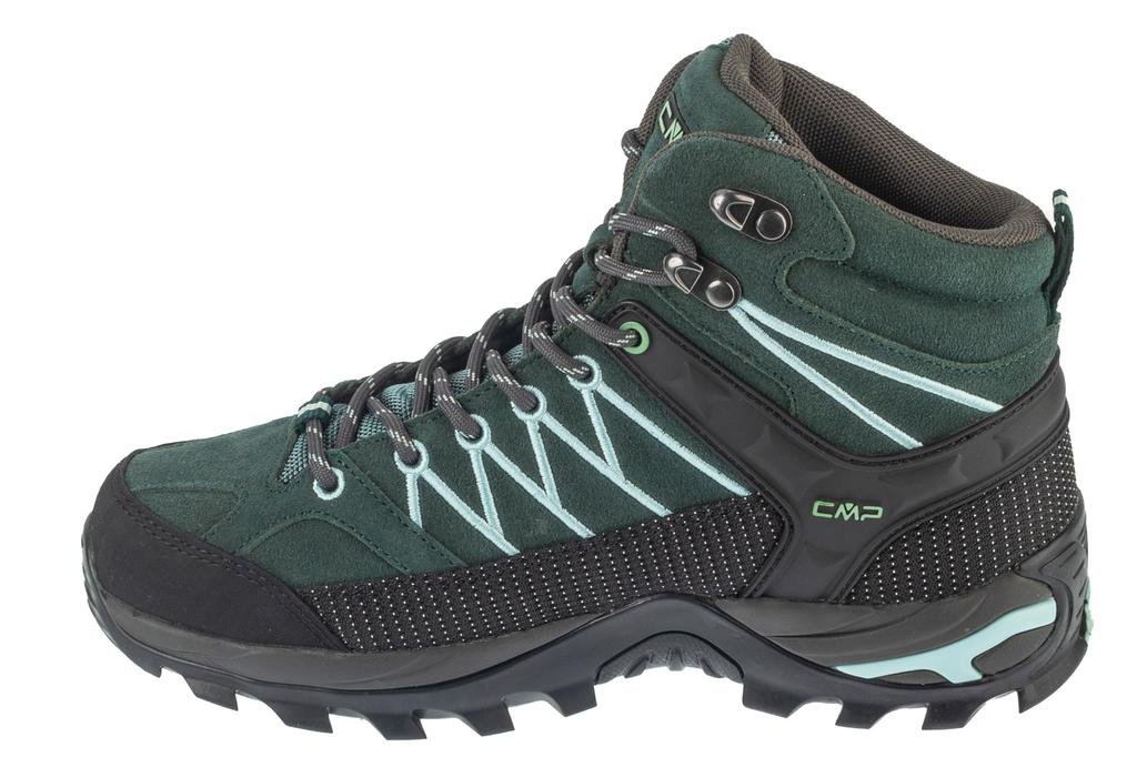 CMP Rigel Mid WP, Womens green Trekking shoes