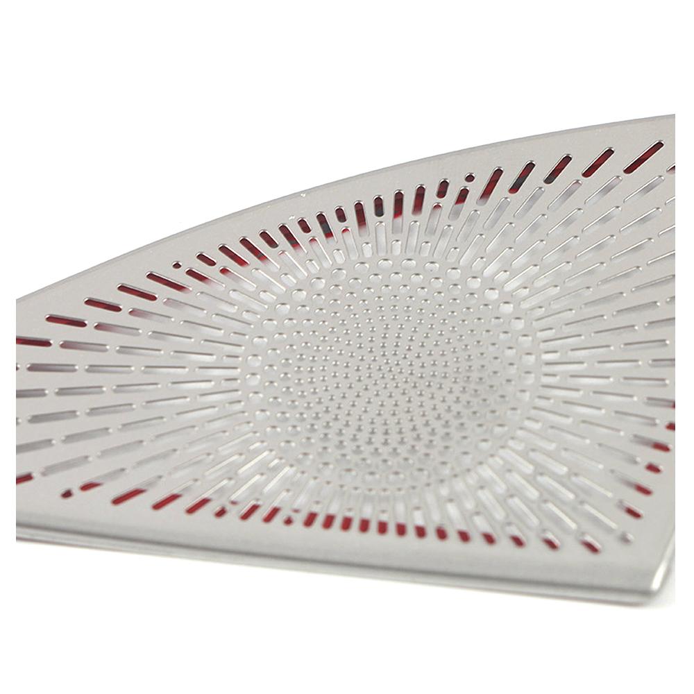 For Toyota Highlander XU70 2024 Car Inner Window Front Triangle Pillar Column Cover Decorate Frame Trim Stainless Steel Sticker